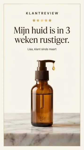 Voorbeeld Instagram Story voor Webshop: Een klant aan het woord