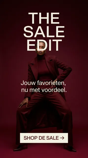 Voorbeeld Instagram Story voor Webshop: The sale edit